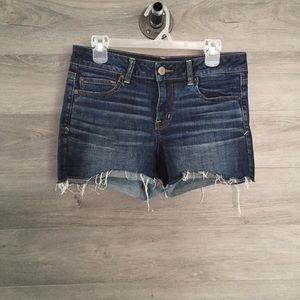 AEO Shortie Jean Shorts